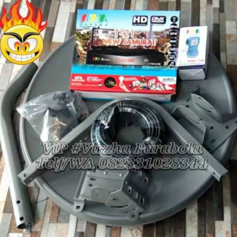 PAKET LENGKAP NINMEDIA GARDINER / TANAKA DISH 45CM