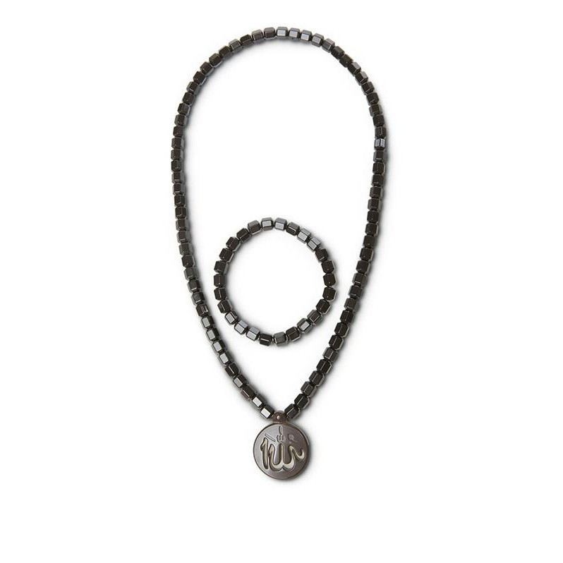 Kalung & Gelang Theraphy Alsyva Black Jade