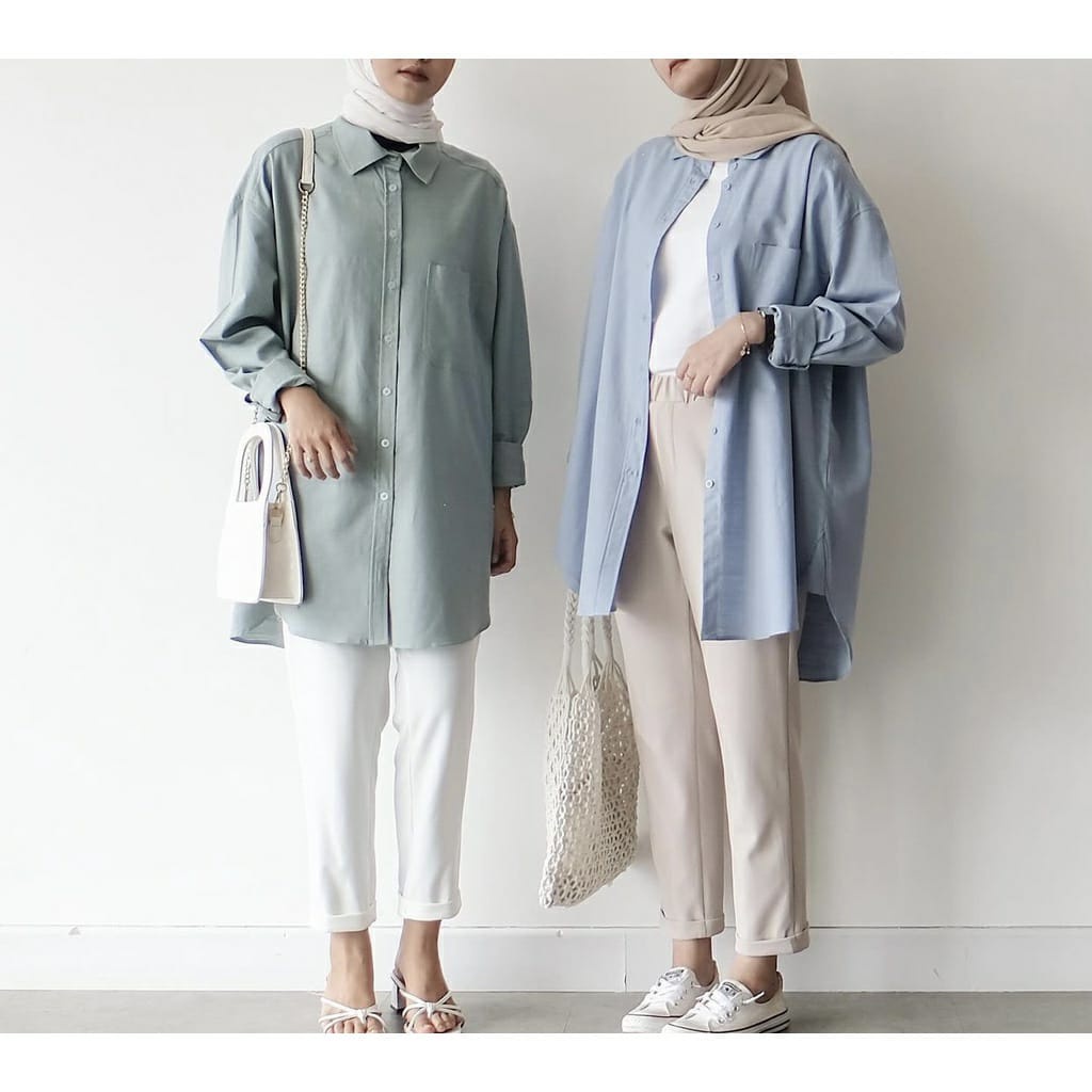 BEFAST - ZFS OOTD Wanita Tunik Gladis / SELLA TUNIK LONG RAYON DIAMOND / Pakaian Tunik kasual / Tunik Kekiniaan Remaja / Fashion Wanita Muslimah Remaja / Tunik Polos Lengan Panjang / Tunik Casuak Wanita Remaja / Trendy / Terlaris