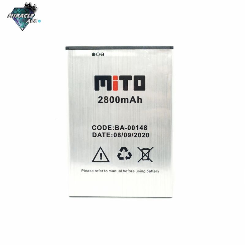 Original 100% Baterai Mito Z3 /Ba-00148 battery baterai hp