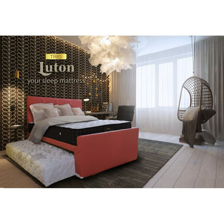 SET Kasur Anak 2in1/3in1 Trio Luton Springbed Promo Ready Makassar
