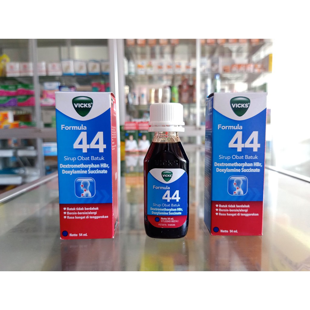 Vicks Formula 44 54 Ml Cough Syrup Sirup Obat Batuk Dewasa Rasa Menthol Shopee Indonesia