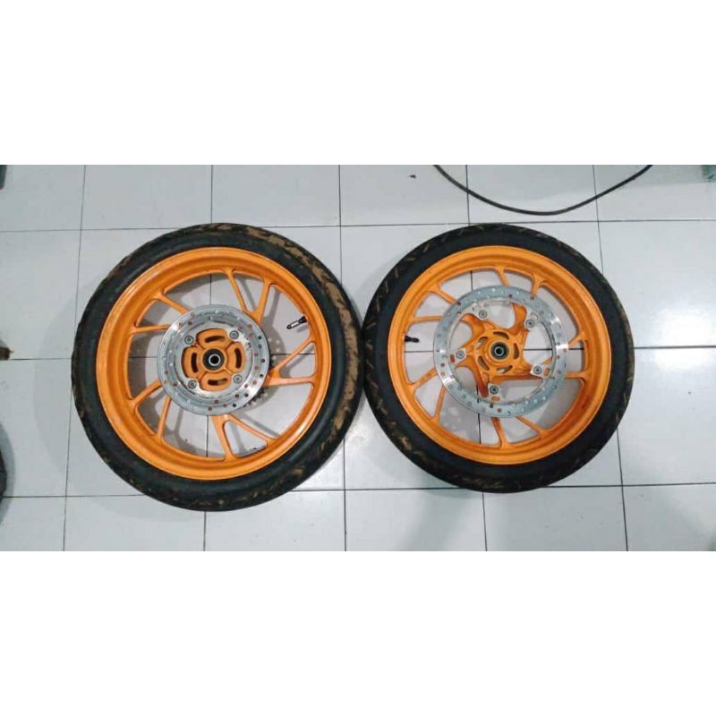 velg set CBR 150 facefilt Repsol