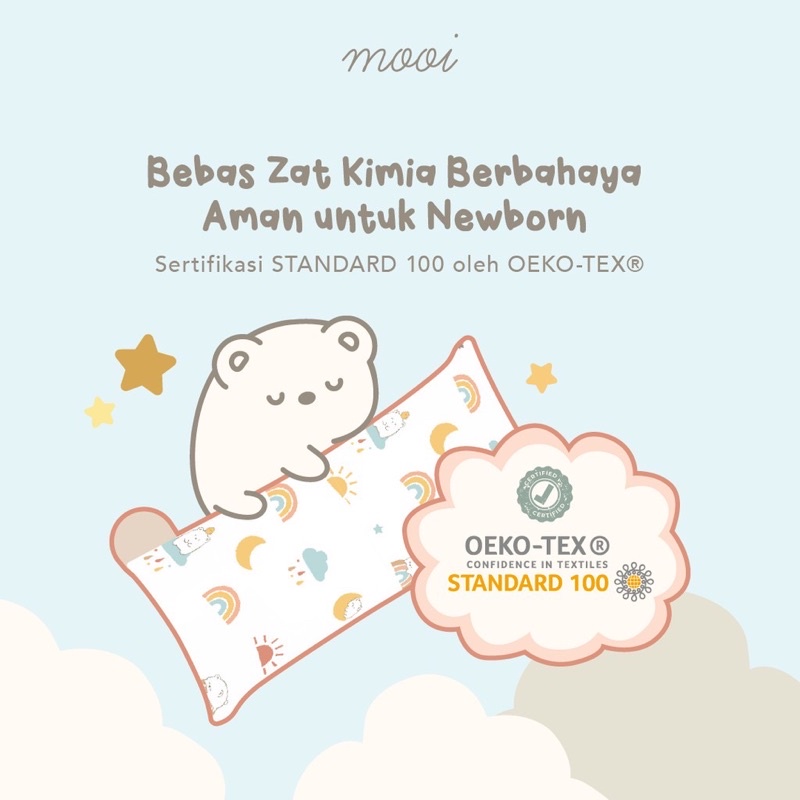 MOOI Mochi Hug MINI / MIDI / MAXI / JUMBO Bantal Bayi Anak