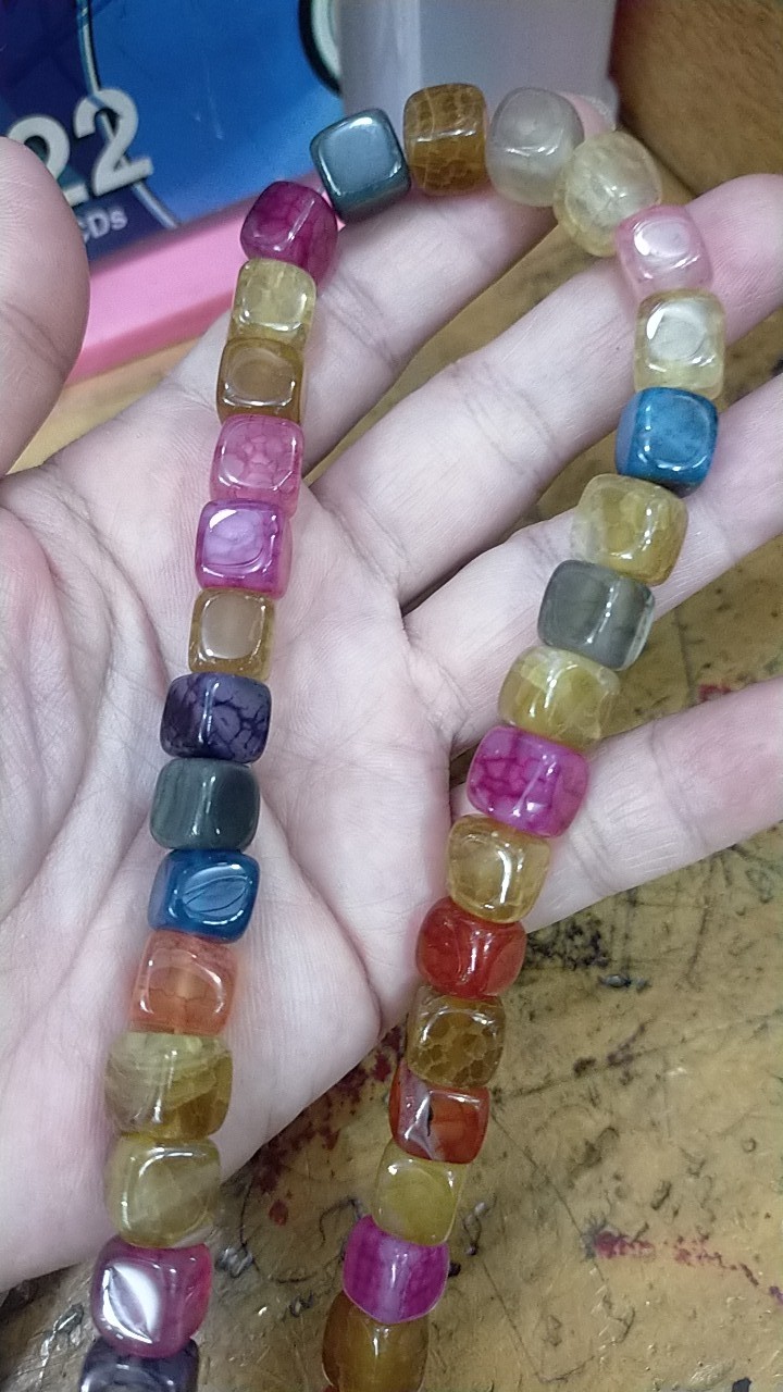 Batu Simple Kotak 8m 13 Warna / Batu Unik / Batu Alam