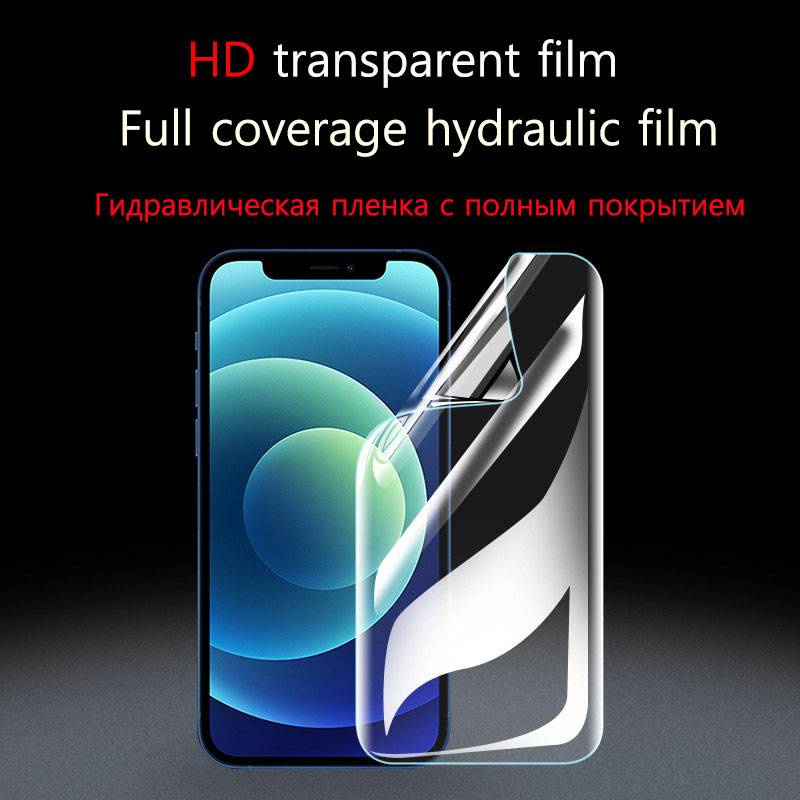 21D Hydrogel Film Screen Protector 11Pro Max For iPhone 11 12 Pro Max Mini  7 8 Plus X XS Max XR SE 2020