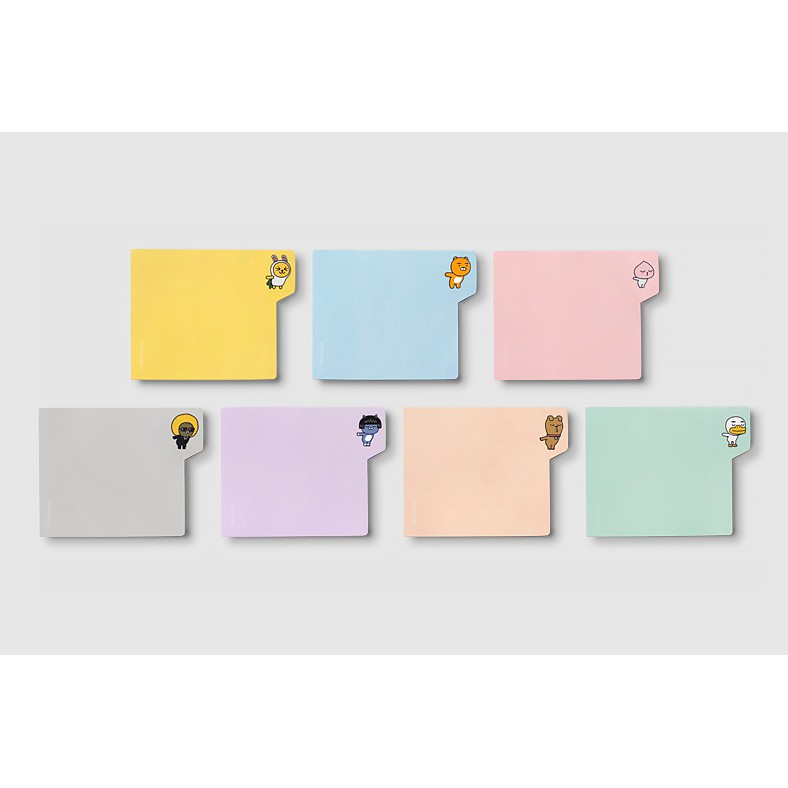 

KAKAO TALK FRIENDS INDEKS NOTES Stickynotes Korea Lucu Murah