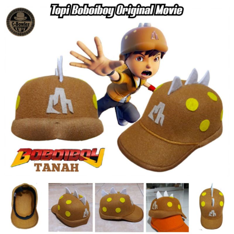 Topi Boboiboy Tanah Galaxy Spesial Original Bisa COD Mirip 99% Bonus Gelang