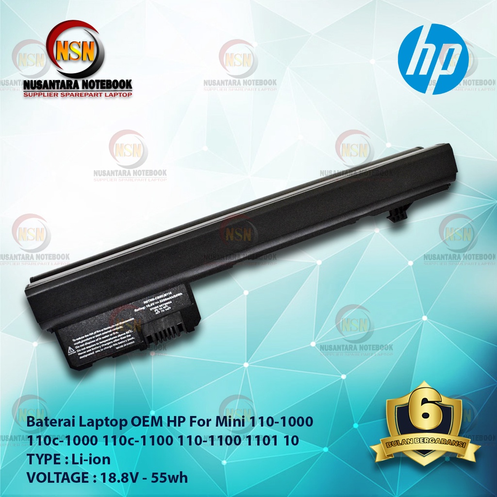 Baterai HP Compaq Mini CQ10-400 CQ10-500 Series OEM Battery