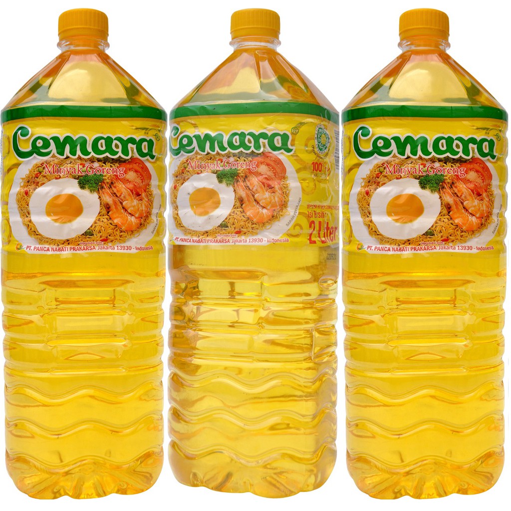 

Cemara - Minyak Goreng 2 Liter Botol ( Isi = 3 Botol )