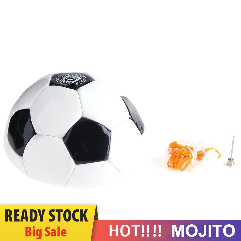 MOJITO Soft Classic NO.3 Black White Standard Size Soccer Ball Training Football