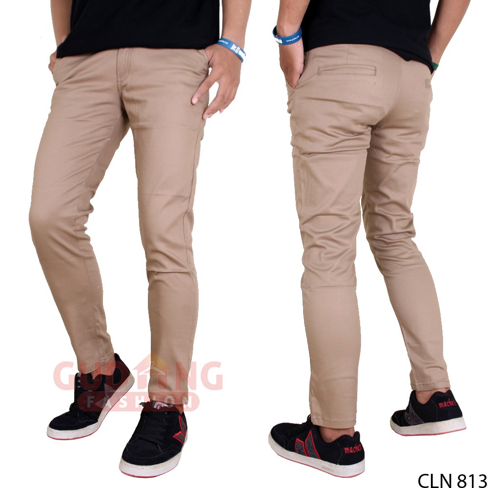 Celana Pria Polos Chino Pants Panjang - CLN 813