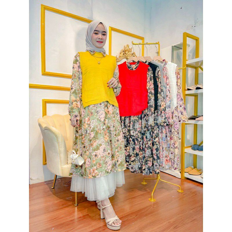 Tunik Rose by Salsabila