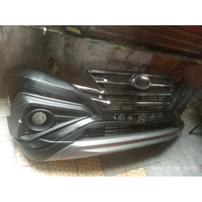 bumper depan rush/terios hitam