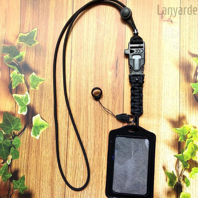 

Big Sale (4263) Lanyard Outdoor Tag ID Card Holder Tali Leher Tempat Kartu Tali Diskon