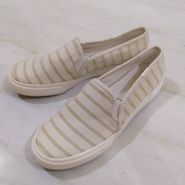 Sepatu Keds Double Decker Lurex size 37.5