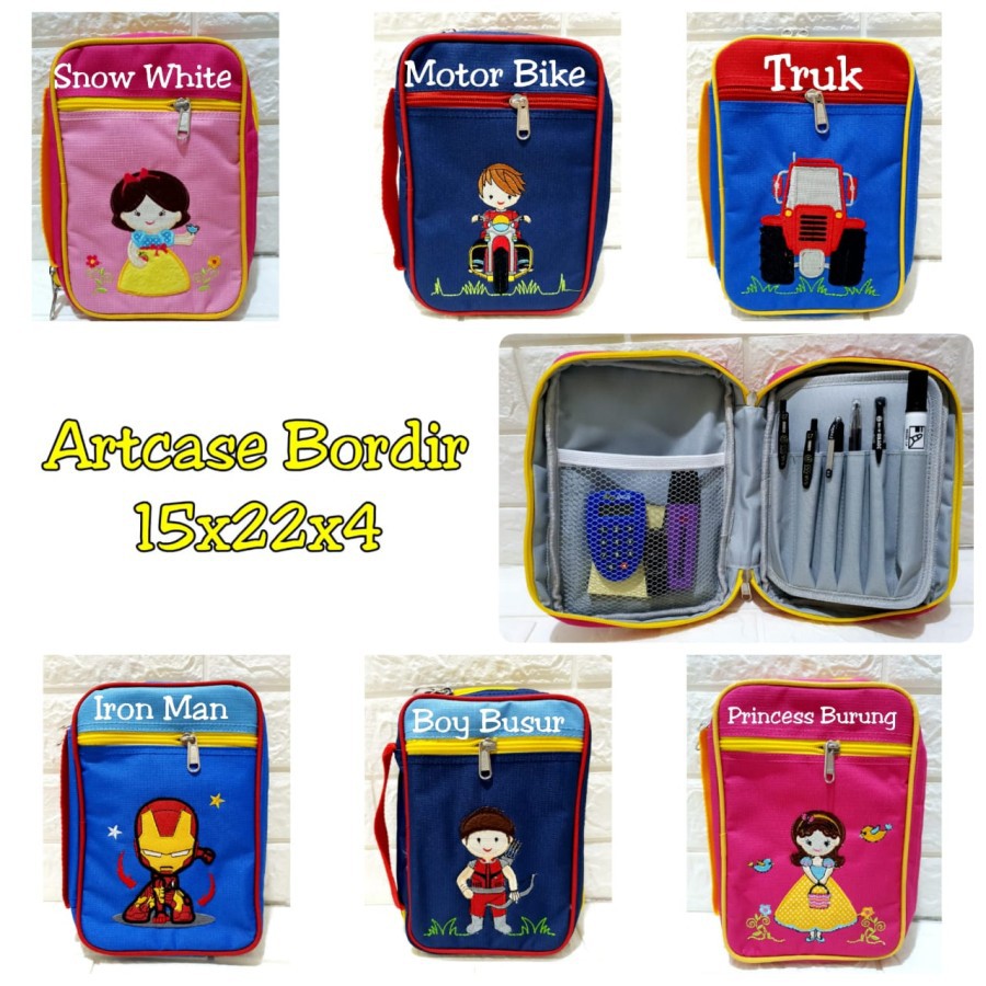 

ART CASE BORDIR-TEMPAT PENSIL BESAR
