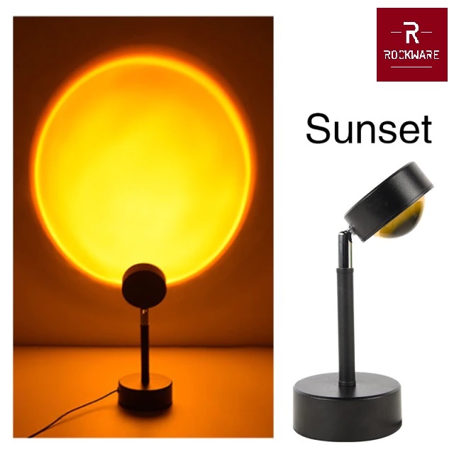 ROCKWARE G9 Sunset - LED Atmosphere Light - Lampu Proyeksi Suasana