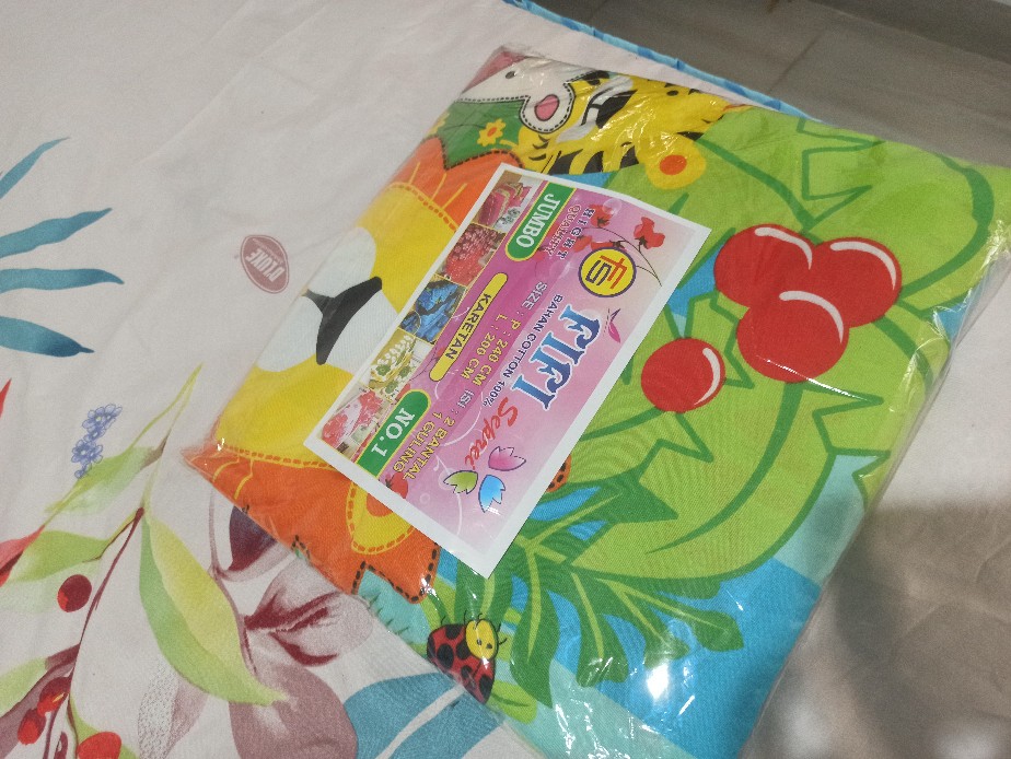 Sprei Karakter Anak Kualitas No.1 Ukuran 180x200 Cm / Motif Kartun Lucu Home Made