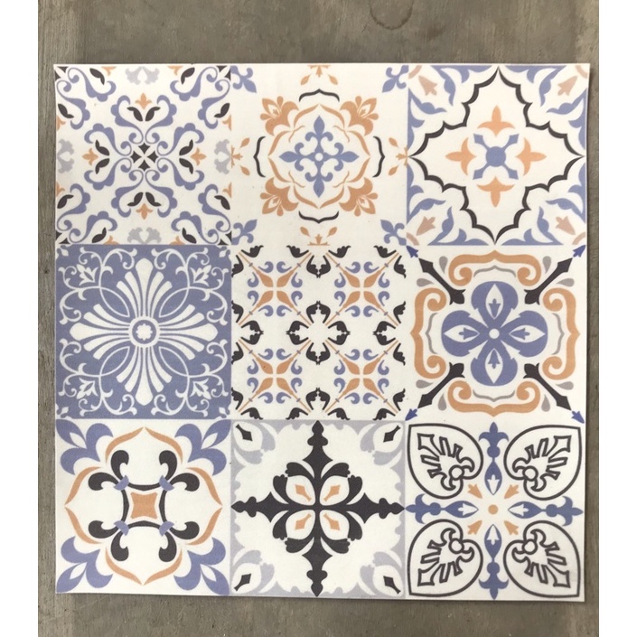 Vinyl sticker lantai murah