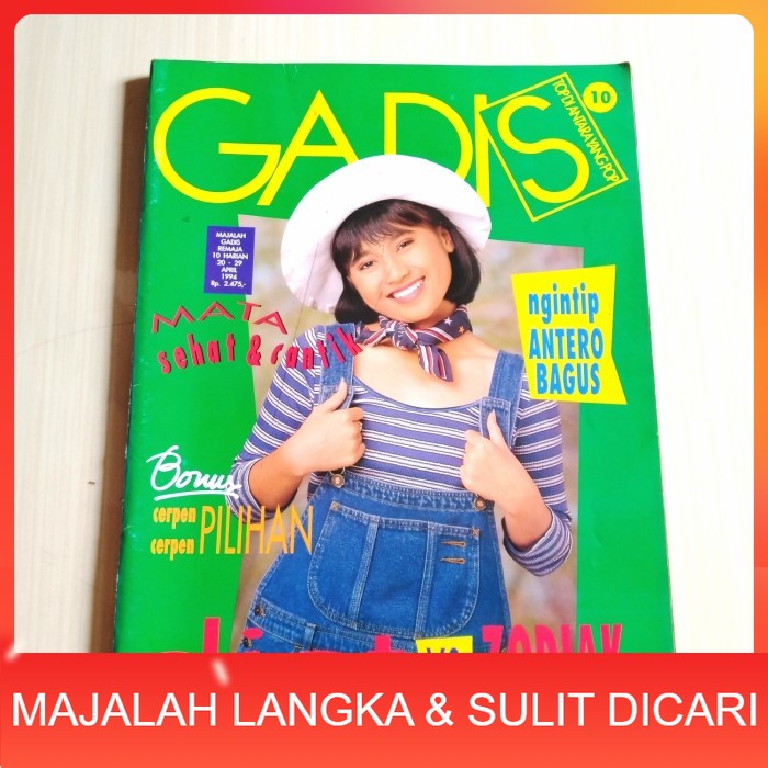 Majalah GADIS No.10 Apr 1994 MIRANTI Langka