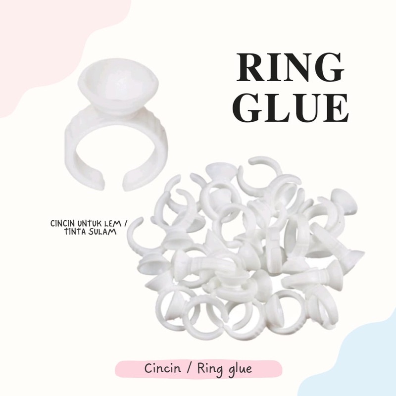 RING GLUE EYELASH EXTENSION ATAU CINCIN TINTA