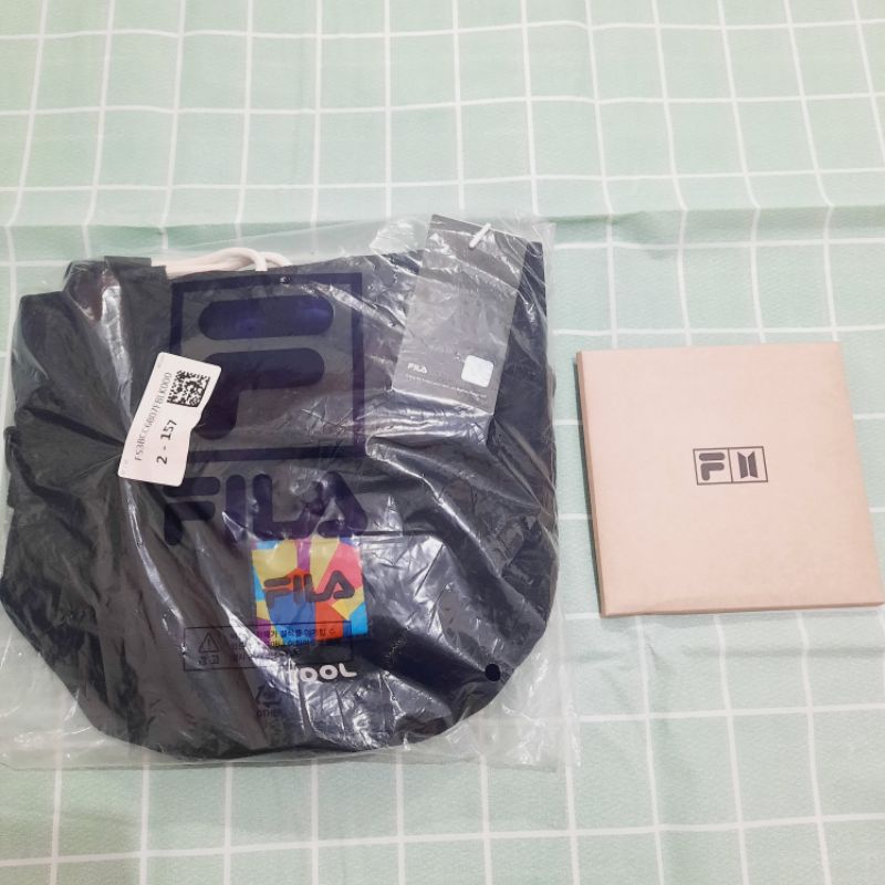 OFFICIAL FILA BTS BUCKET IDOL BAG + GIFT
