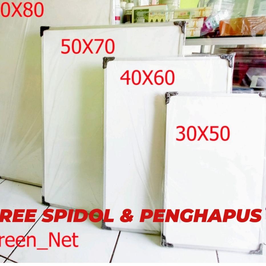 

『PENJUALAN KEREN』 Papan Tulis Spidol dan Kapur Whiteboard / Blackboard Ukuran 30X50 (FREE SPIDOL DAN PENGHAPUS) F⚡ASH SALE/5.5 Brands Festival/〖[COD]〗/【F⚡ASH SALE✅】/〖[Star]〗