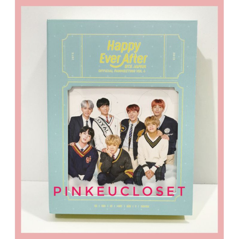 [READY RARE] BTS 4TH MUSTER JAPAN JEPANG DVD FULLSET NO PHOTOCARD