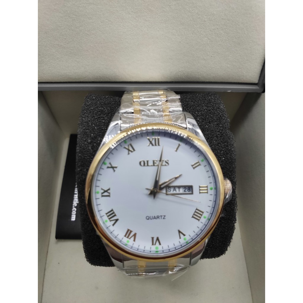 (PROMO) TERLARIS Jam OLEVS Rantai 5568 - JAM TANGAN PRIA/COWO MURAH