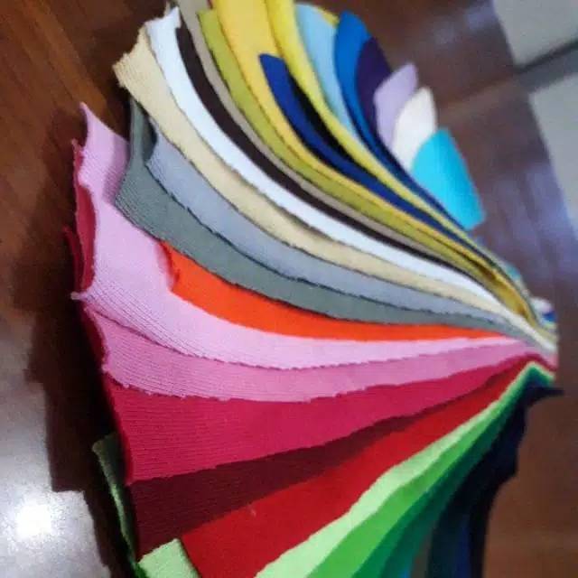 1 2 kg Kain  Katun 20s Combed Warna  Kain  Kaos Polos 