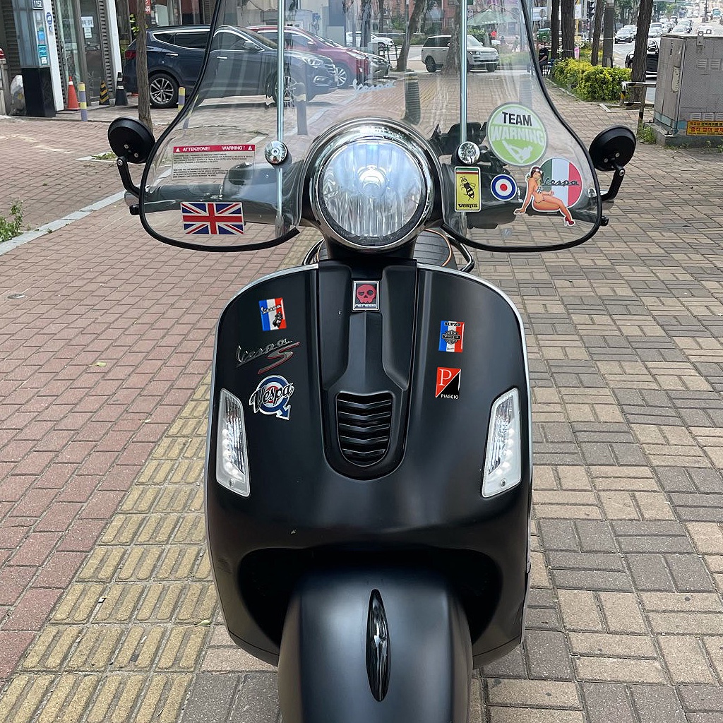 3D Vespa Reflektif Lembut Magnet Stiker Aksesoris Motor untuk PIAGGIO Vespa GTS300 LX125 LX150 125 150 Yaitu Sprint Primavera 300