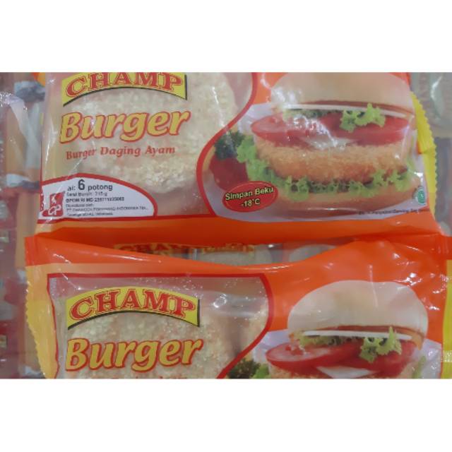 

Champ chiken burger