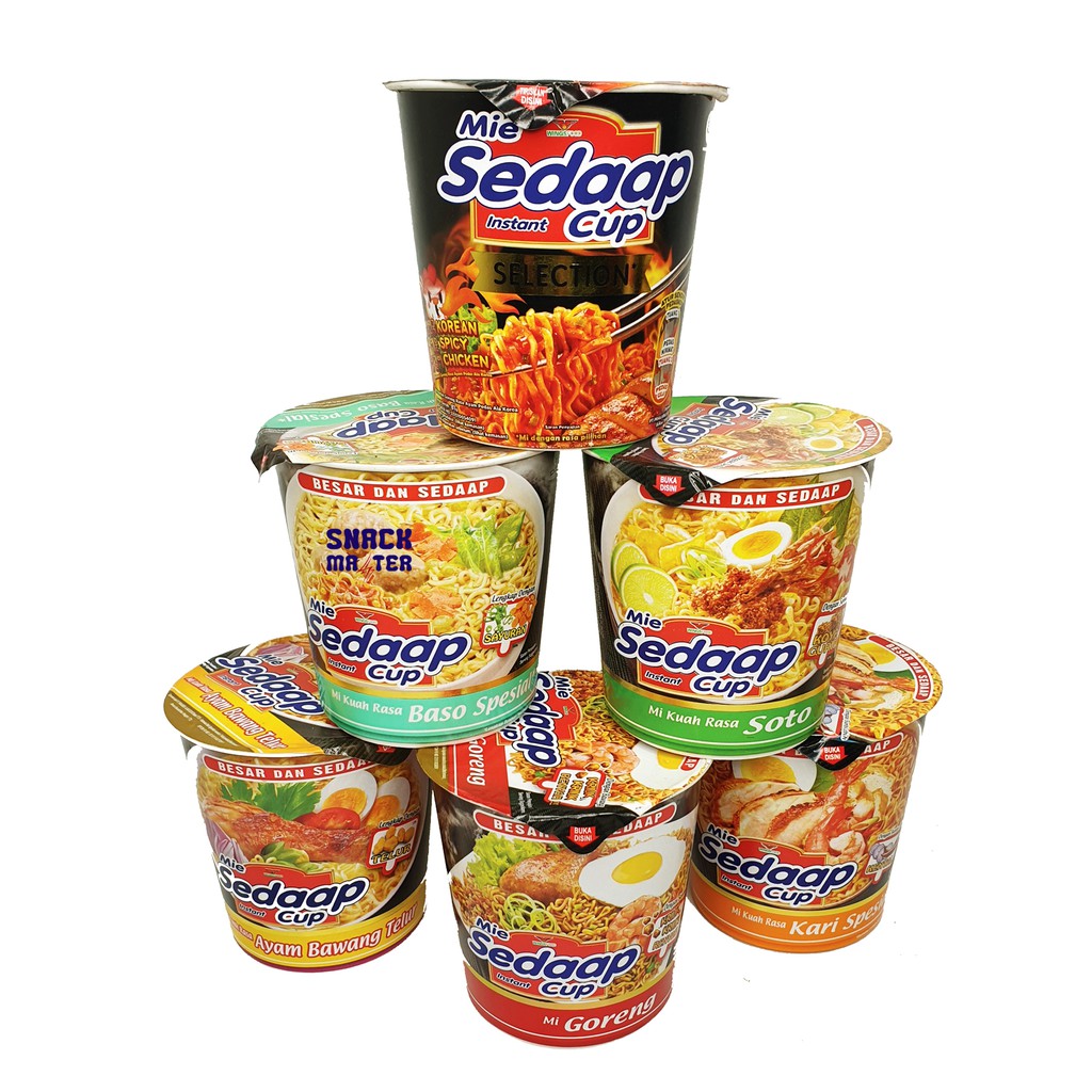  Mie Sedaap  Cup Siap Saji Shopee Indonesia