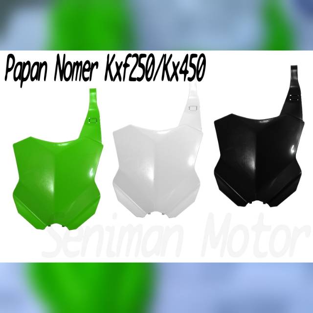Plat Nomer KXF 250 KX 450  Papan Nomer KXF 250 KX 450  Body part Trail
