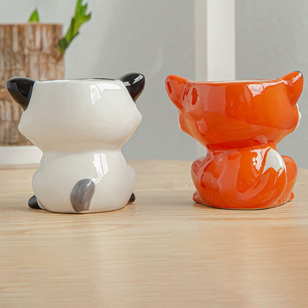 [Elegan] Pot Bunga Tanaman Lucu Dengan Lubang Pot Bunga Vas Pot Balkon Dekorasi Home Decor