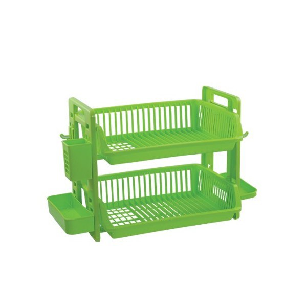 RAK PIRING PLASTIK SUSUN 2-MULTI KITCHEN RACK, MASPION B-R030