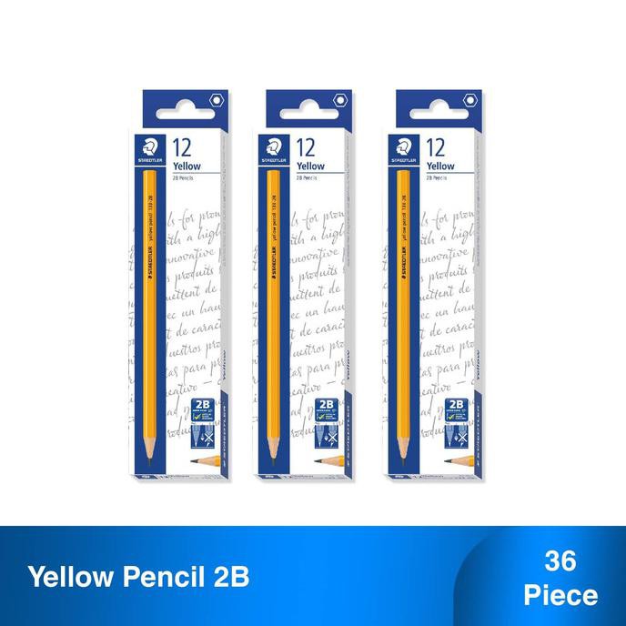 

Staedtler Yellow Pensil 2B Set 3 - Lebih Murah AP078