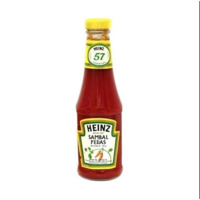 

Heinz chili sauce 320gr / sambal pedas heinz