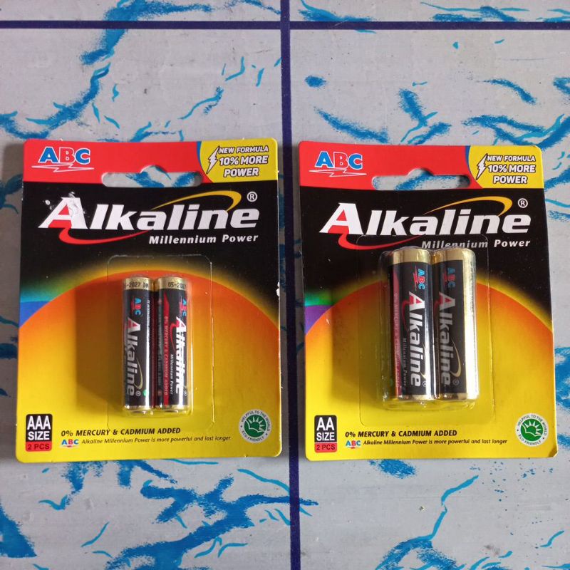 Baterai ABC Alkaline lr-06 2B MP AA & Baterai ABC Alkaline lr-03 MP AAA