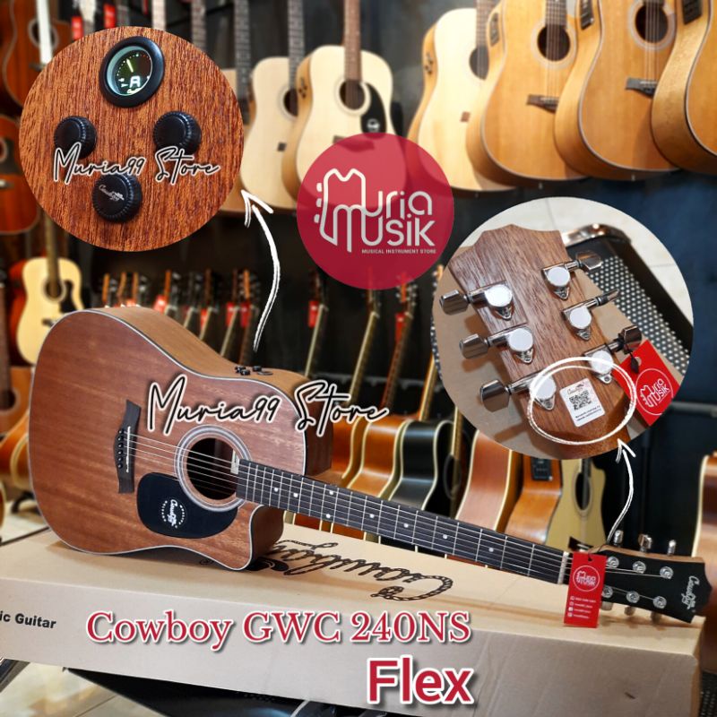 Gitar Cowboy GWC240NS GWC 240 NS Flex