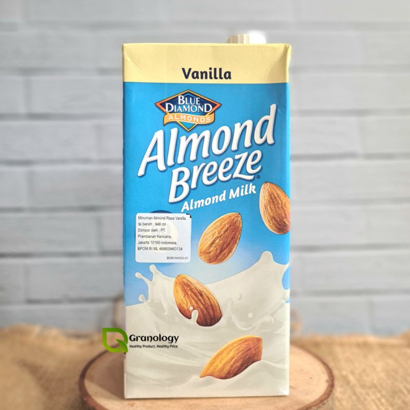 Blue Diamond Almond Breeze Milk / Susu Almond 946 ml - Vanilla