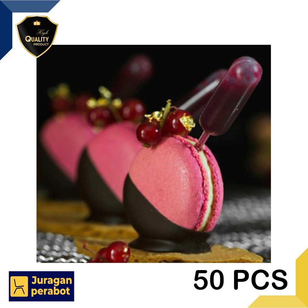 PIPET KUE INFUSER KUE / PIPET CUPCAKE SAUS DESSERT PIPET PLASTIK MACAROONS