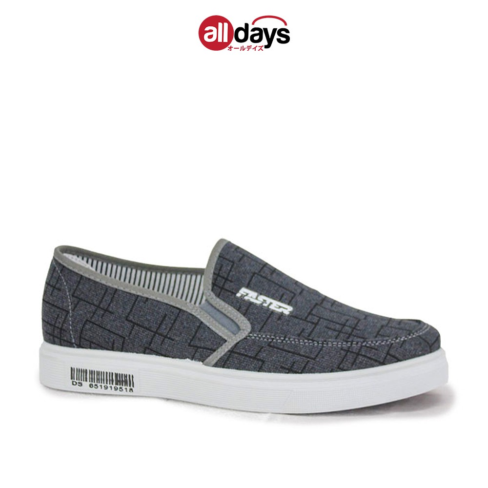 Sepatu Sneakers Slip On Casual Pria 2104-1229 size 39-44