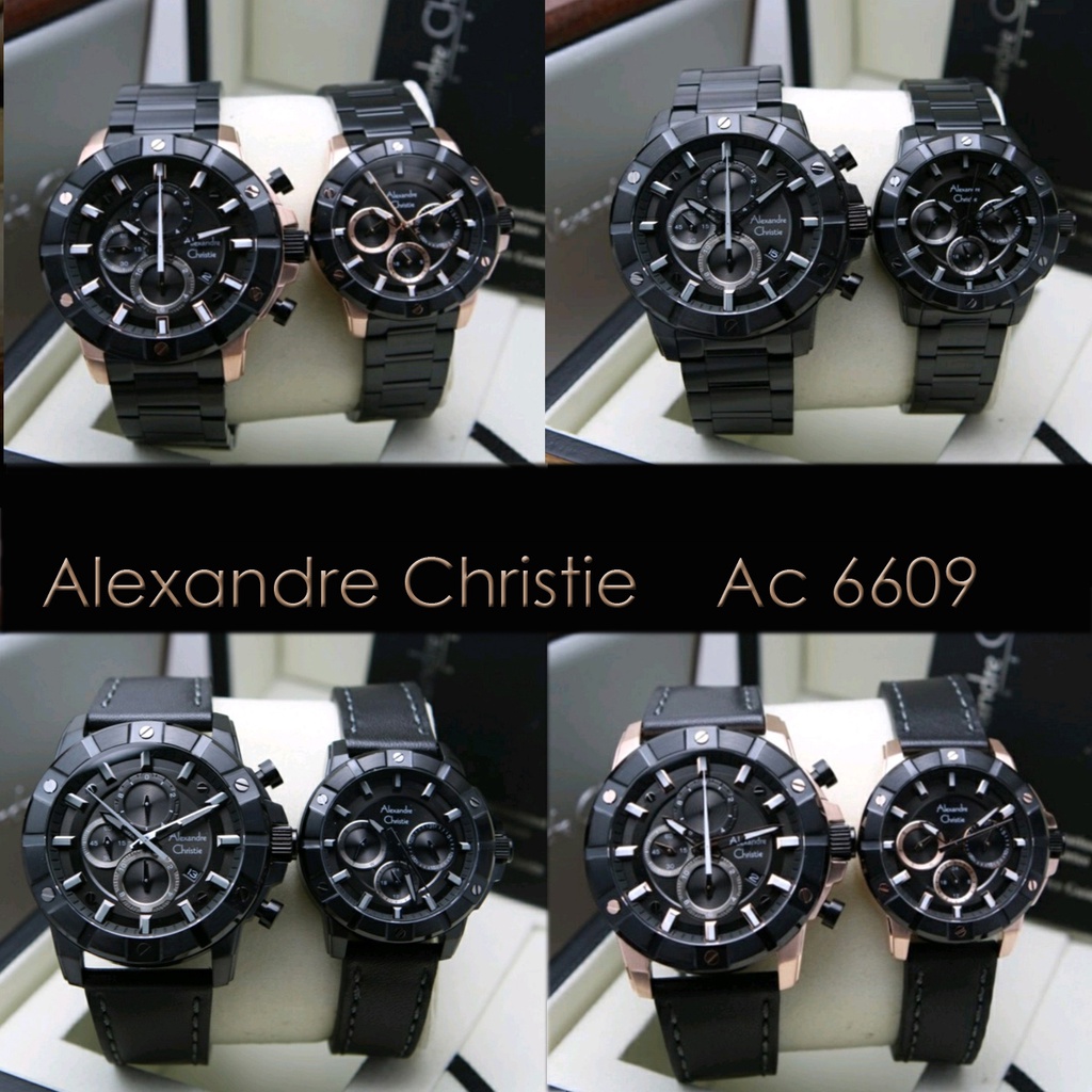 Alexandre Christie AC 6609 Jam Tangan Original Garansi Resmi 1 tahun