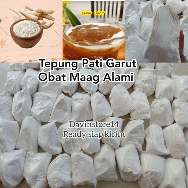 

TEPUNG PATI GARUT HALUS / ARROWROOT POWDER / TEPUNG GERUT / IRUT