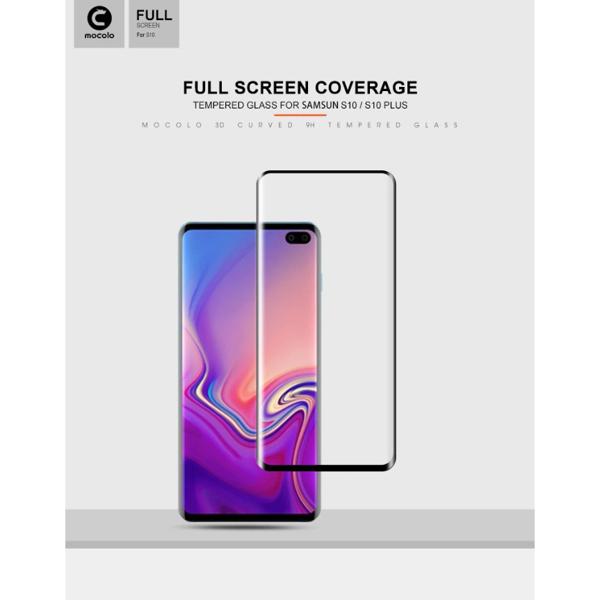 Mocolo Samsung S10 S10e S10 Plus 3D Full Screen Curved