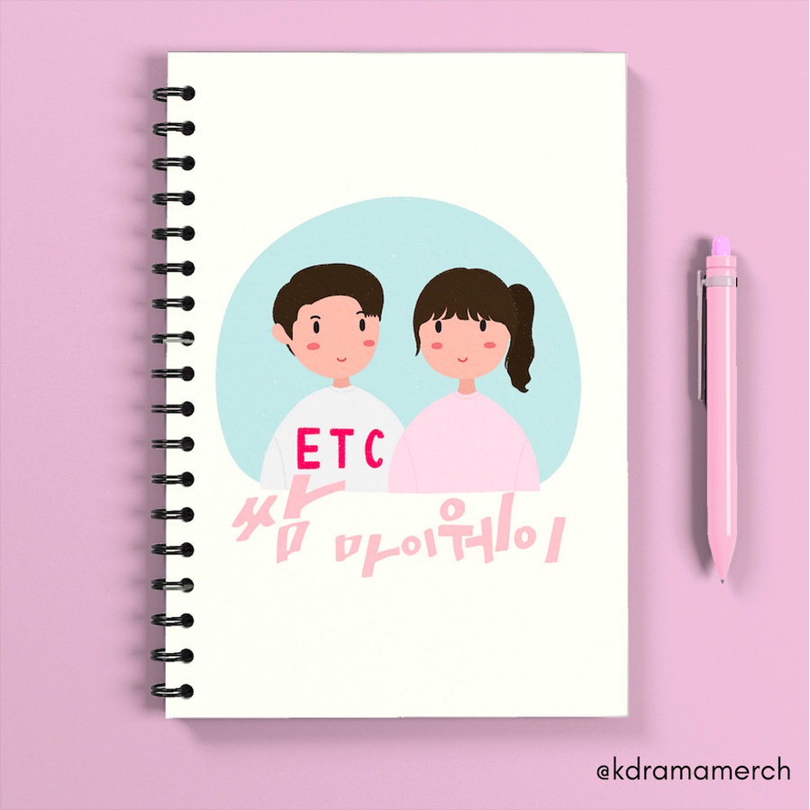 FIGHT FOR MY WAY NOTEBOOK SPIRAL DRAMA KOREA A5/ DRAMA KOREA / DRAKOR / JOURNAL / JURNAL SOFT COVER