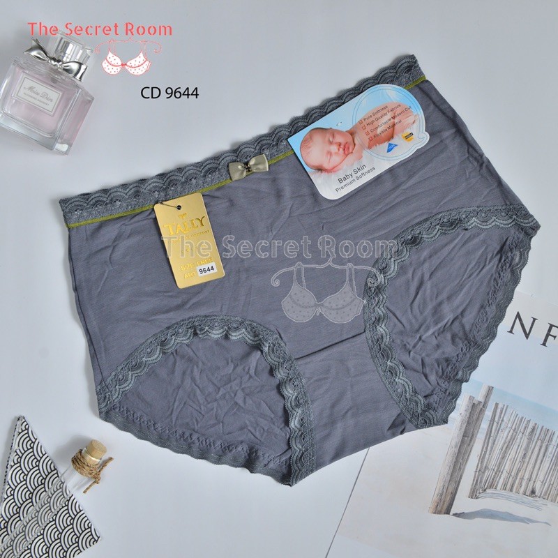 TALLY CD CELANA DALAM 9644 I FREE SIZE I FIT XL I BAHAN BABY SKIN MIX RENDA