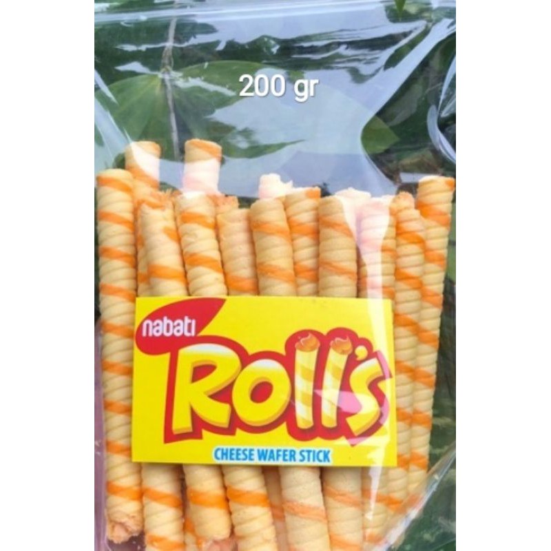 

Richeese Rolls Rasa Keju 200 gr Cemilan Makanan Ringan Free Bubble Wrap